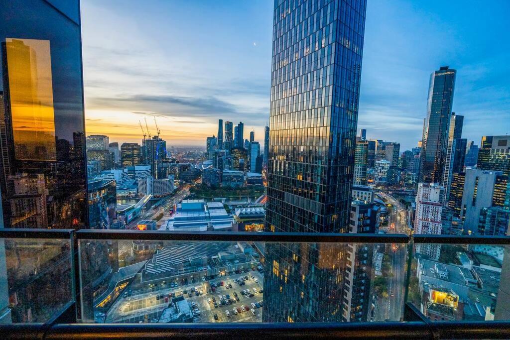 Luxe Haven - 42Nd Floor Panoramic City Views Melbourne Exteriör bild